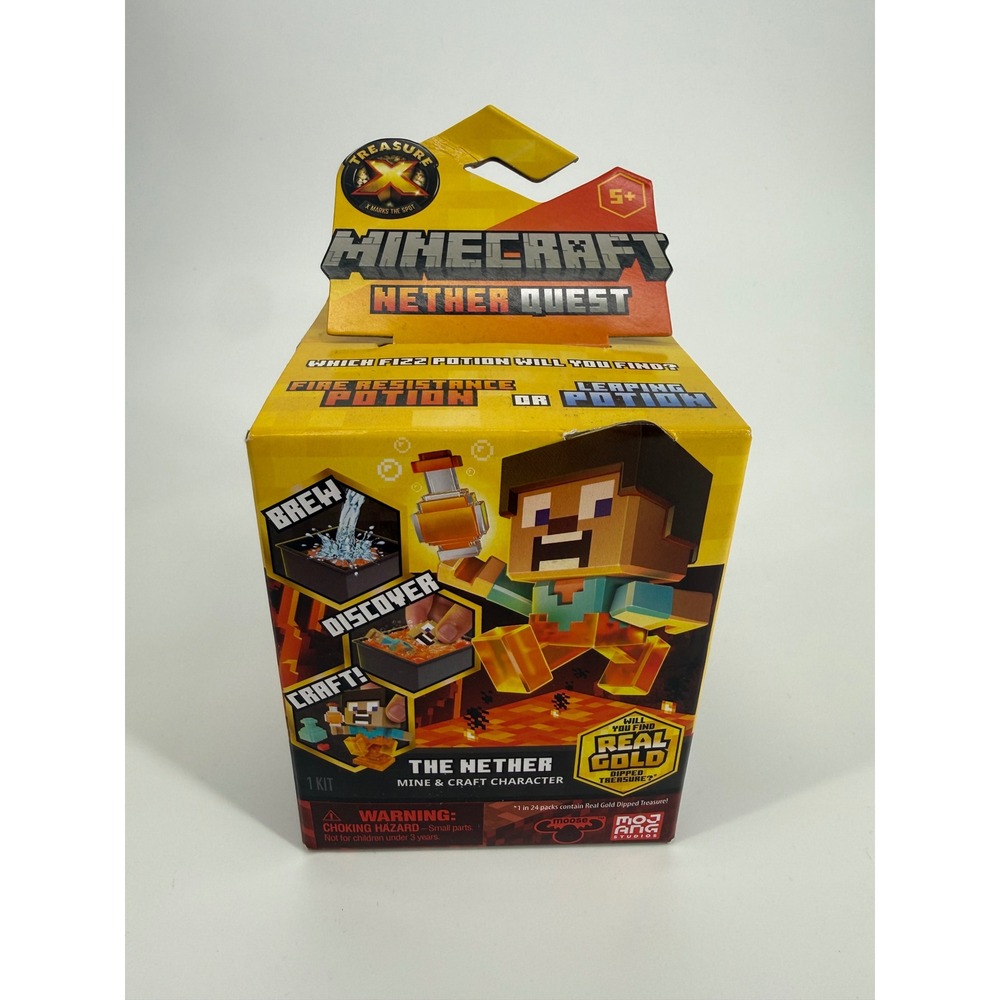 Treasure X Minecraft Nether Quest Series 4 Blind Box Mine & Craft Character New